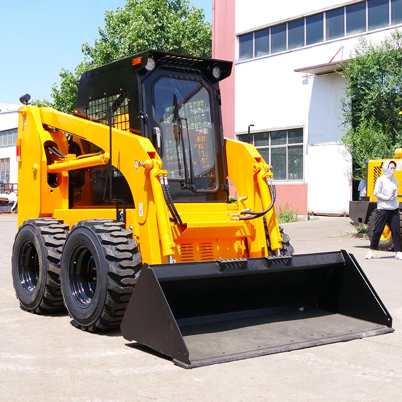 Wheel Loader - لودر انزلاقي كبير متعدد الملحقات سهل