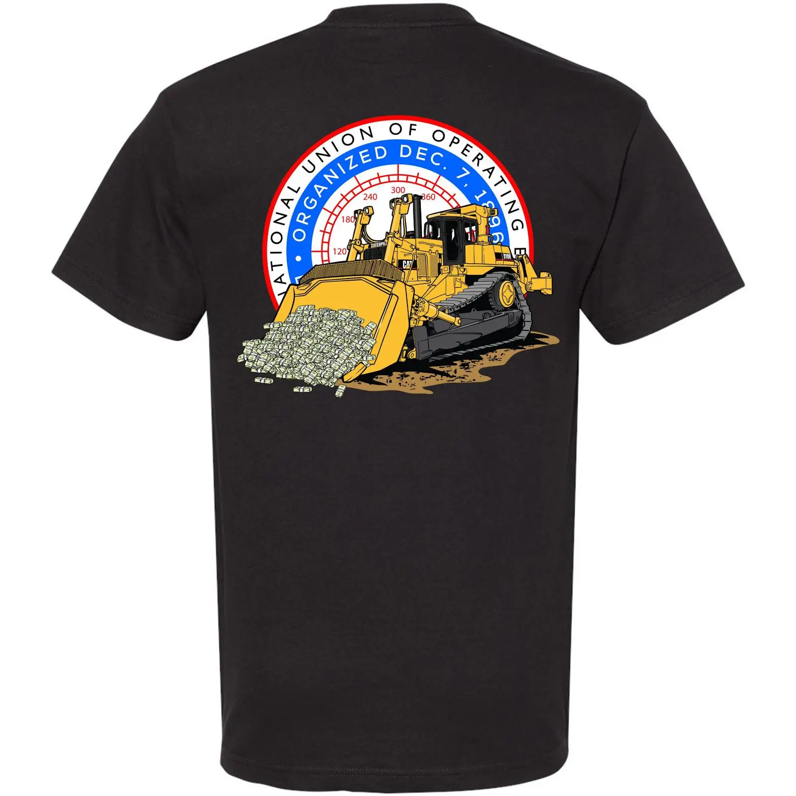 Heavy Equipment Bulldozer - تي شيرت الاتحاد الدولي لمهندسي التشغيل،