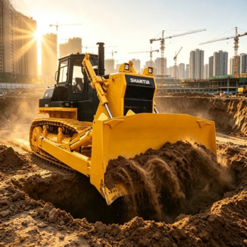 Heavy Equipment Bulldozer - بلدوزر زاحف SD22، آلة تحريك التربة