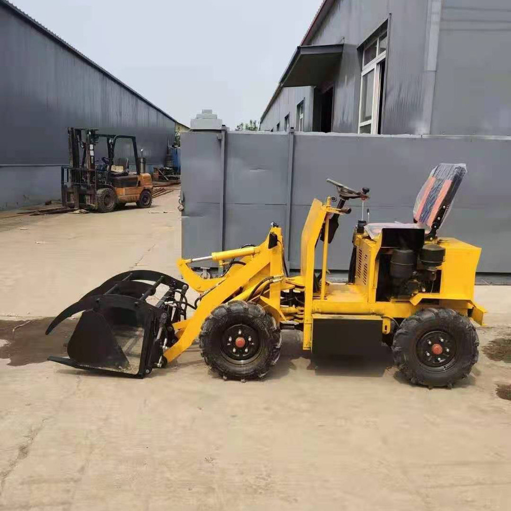 Wheel Loader - موقع البناء الصغير الرمال والحصى تربية