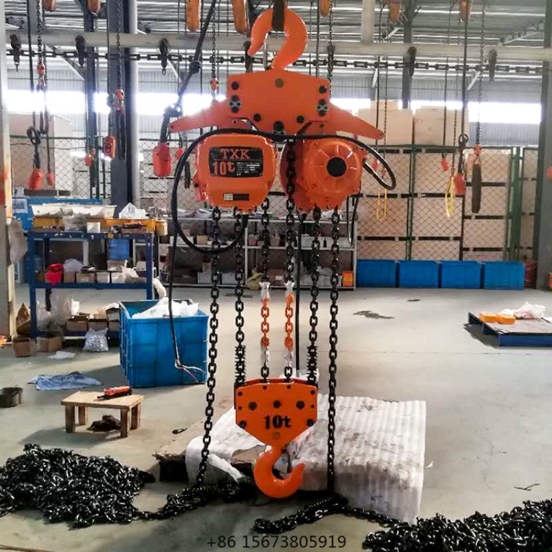 رافعة سلسلة كهربائية TXK بقدرة - مراجعة Electric Chain Hoist وسعره