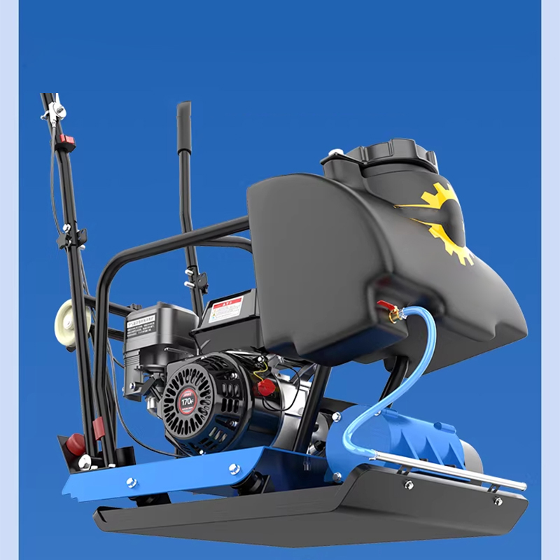 آلة دك وتمهيد الطرق تعمل بالوق - مراجعة Plate Compactor Vibrator وسعره