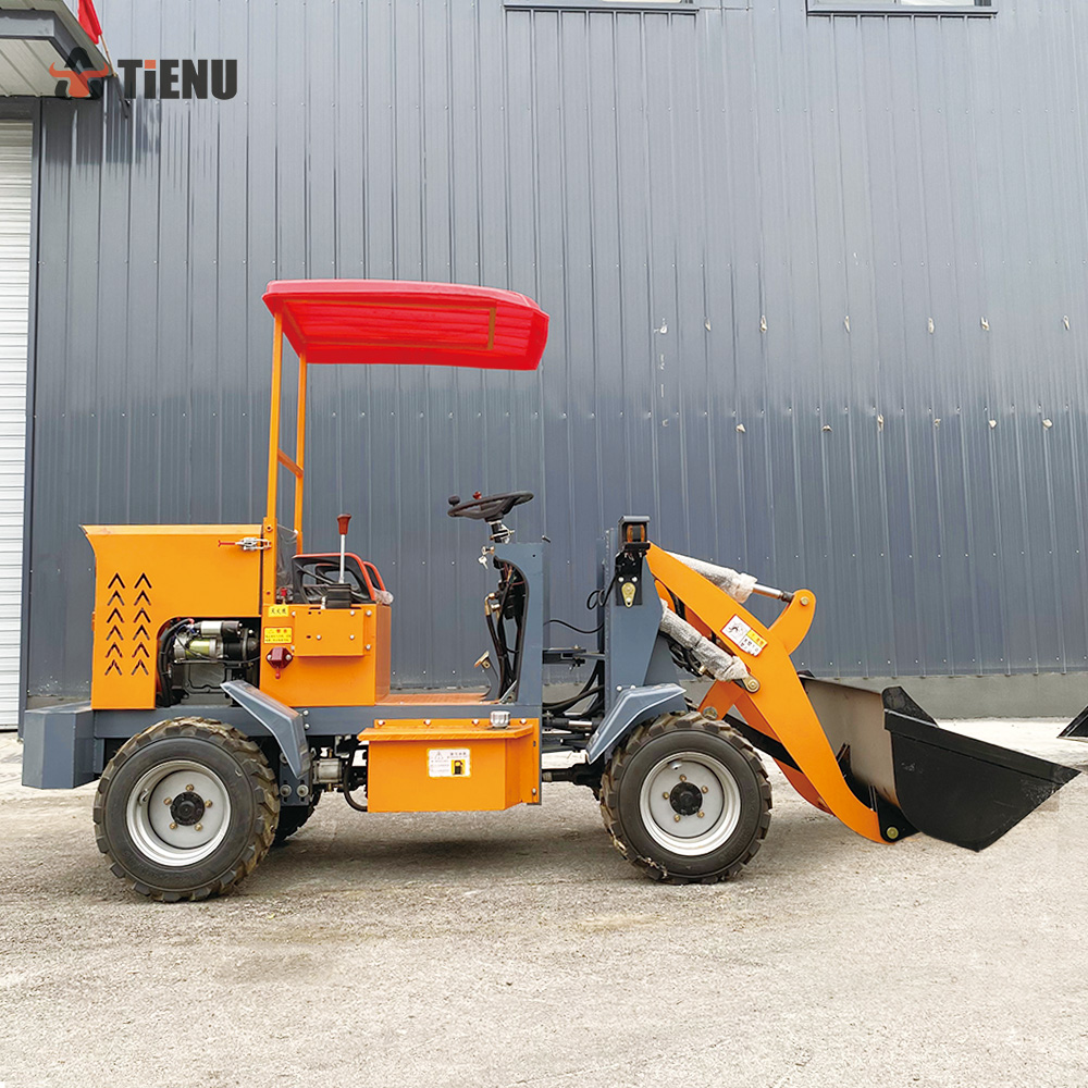 لودر صغير بعجلات مع دلو، لودر  - مراجعة Wheel Loader وسعره