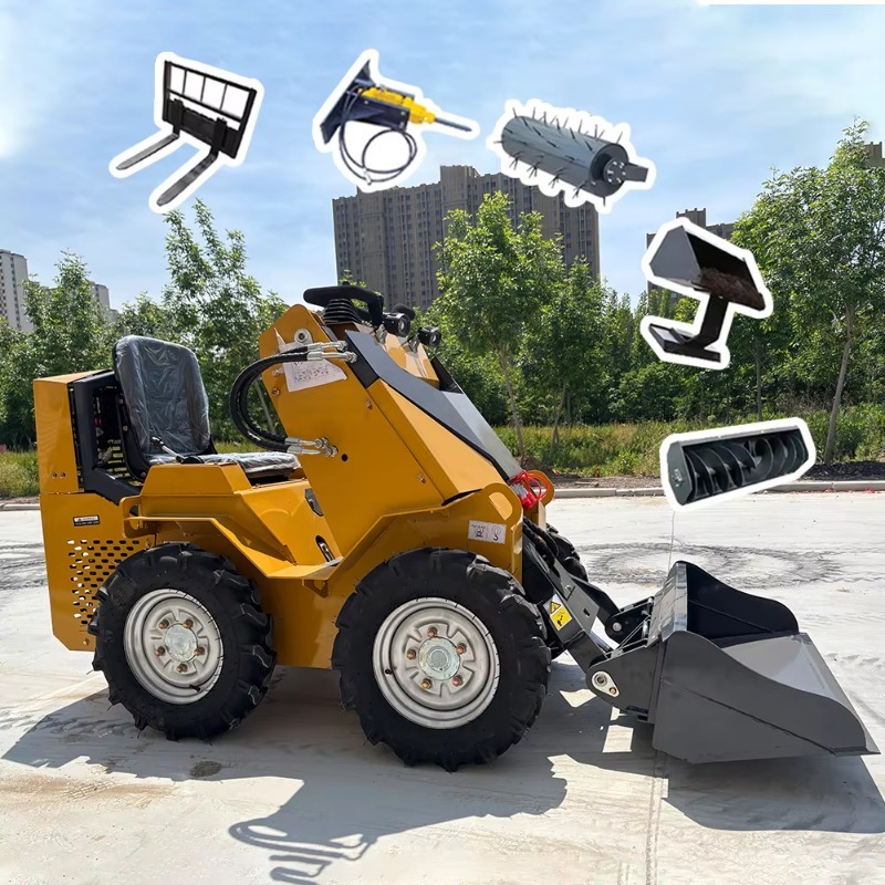 لودر صغير بعجلات - لودر انزلاق - مراجعة Wheel Loader وسعره
