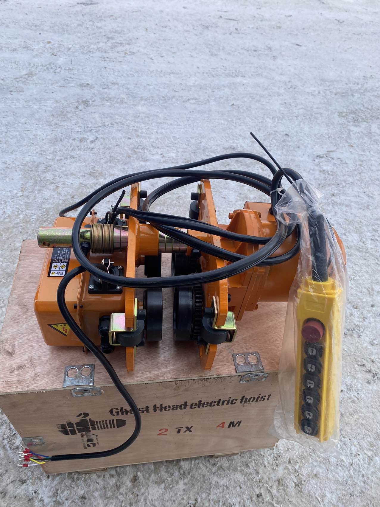 رافعة سلسلة كهربائية Hhbb بجهد - مراجعة Electric Chain Hoist وسعره