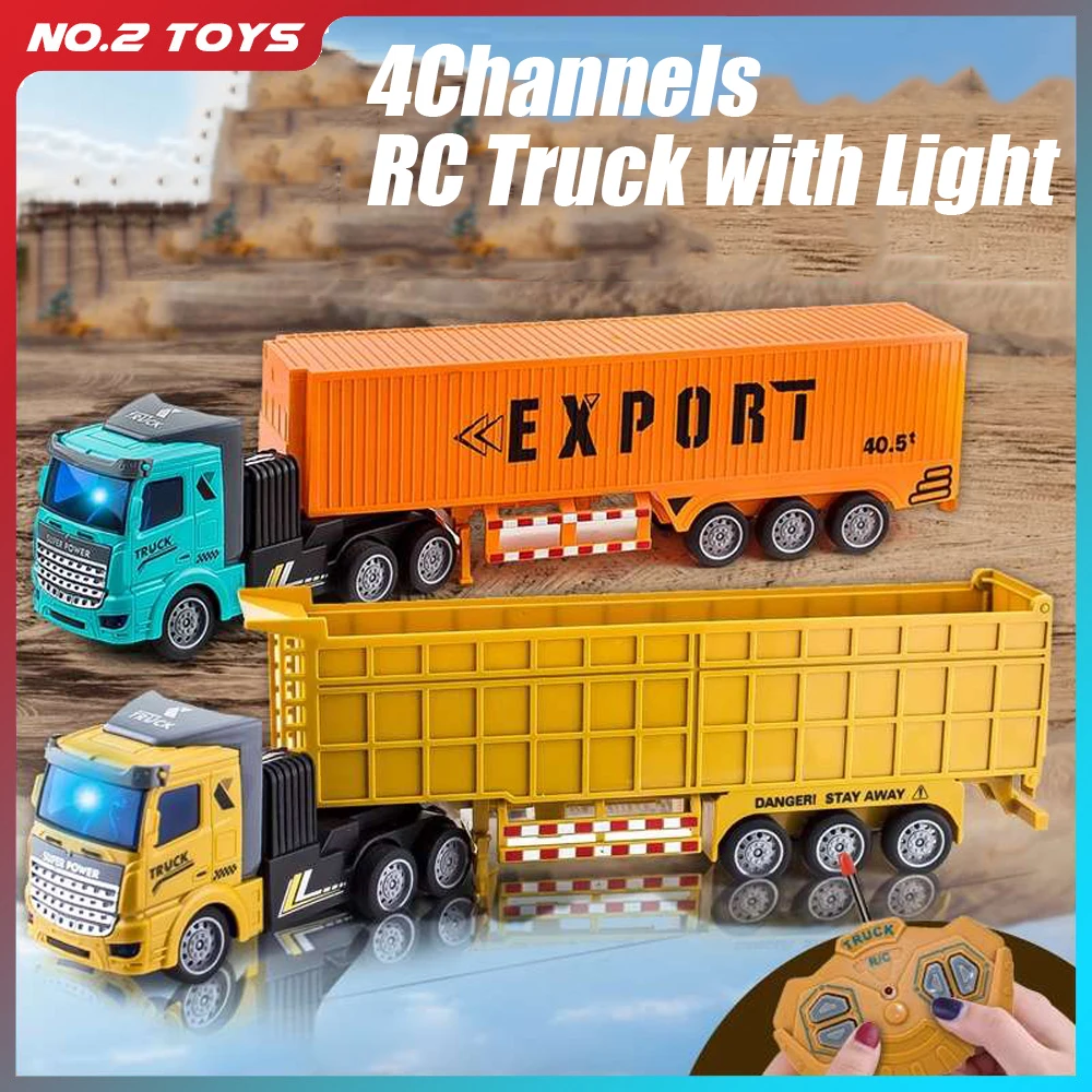 1/48 RC حاوية شاحنة لعبة أطفال - مراجعة Heavy Equipment Vehicles وسعره