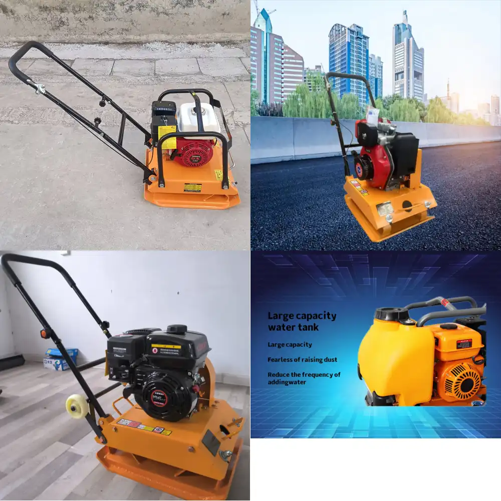 سعر آلة دك التربة باللوحة الاه - مراجعة Plate Compactor Vibrator وسعره