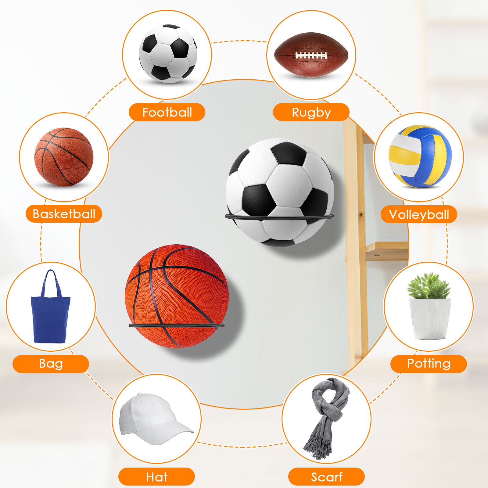 6 قطع من حوامل تخزين الكرات ال - مراجعة Heavy Equipment Simulator وسعره