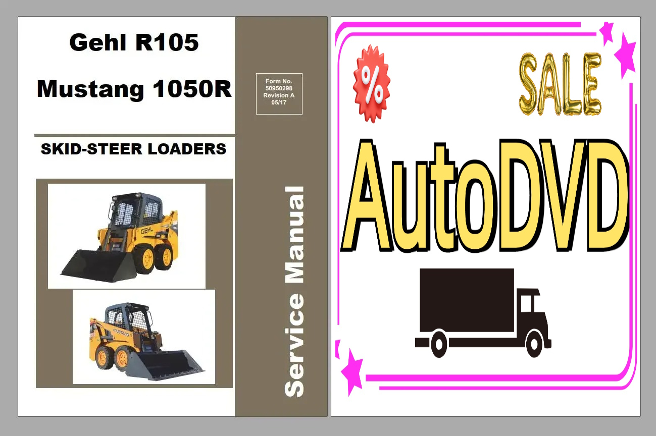 AutoDVD Mustang Machinery المع - مراجعة Heavy Equipment Manual وسعره