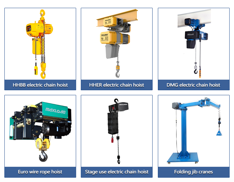 شعبية عالية الجودة منخفضة غرفة - مراجعة Electric Chain Hoist وسعره