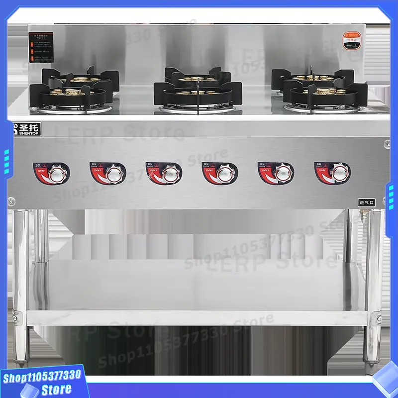 موقد غاز تجاري بـ 6 شعلات للمط - مراجعة Heavy Equipment In Kitchen وسعره